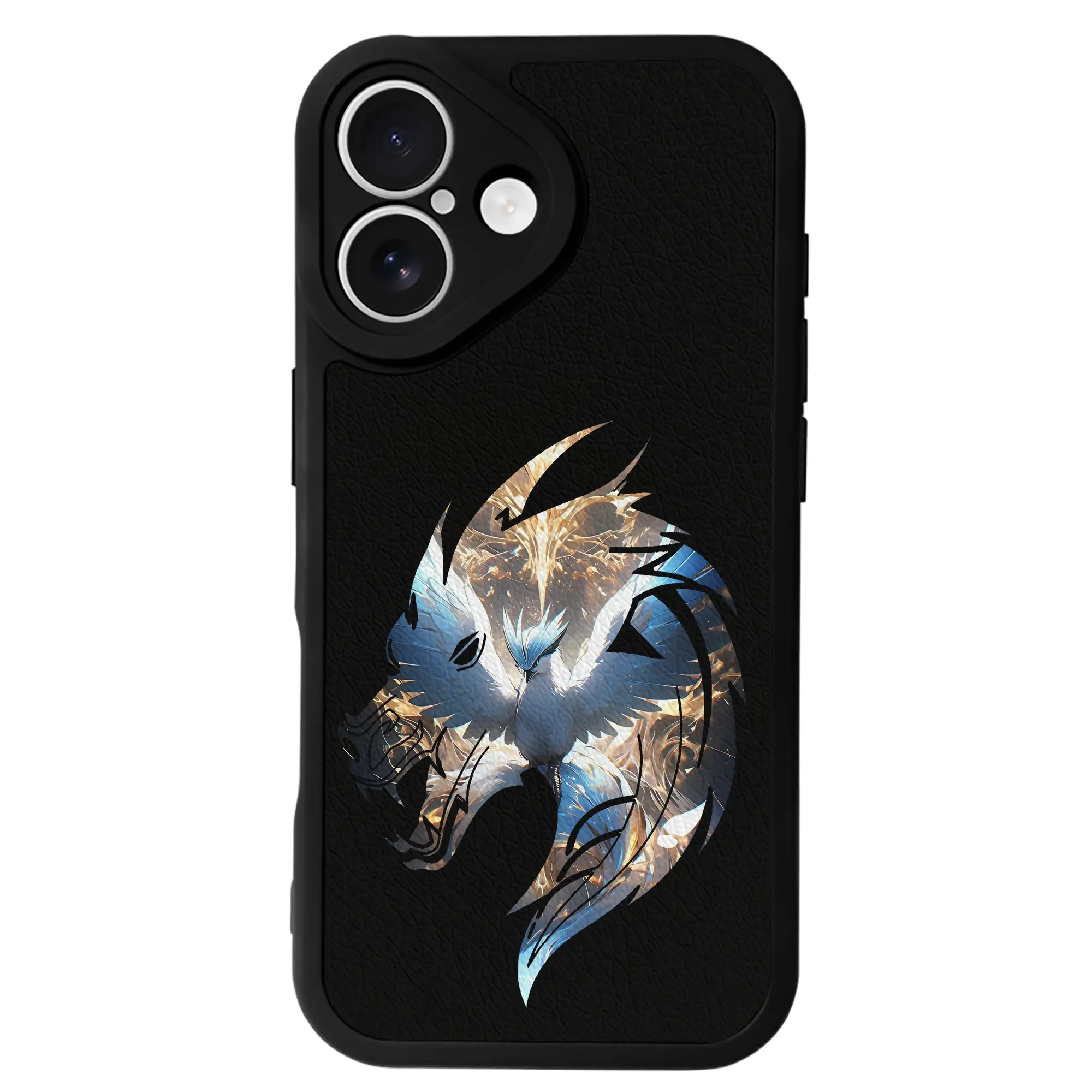 ポケモン グッズ,フリーザー - IPhone 16シリーズ対応 ・ シリコンスマホケース ・ レザー調 ・ 高精度フィット ・ 耐衝撃 ・ ワイヤレス充電対応 ・ 精密カット